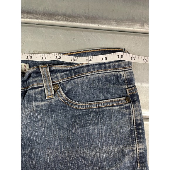 VTG Levis‎ 512 Jeans Slimming Straight Womens 14M 32X31 Blue Medium Wash Denim - Picture 6 of 14